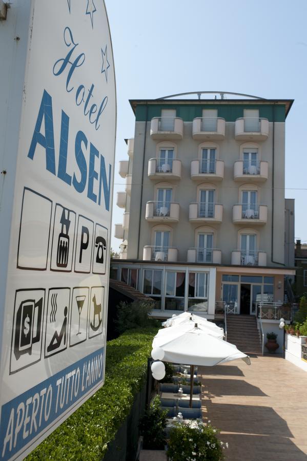 Hotel Alsen Ріміні Екстер'єр фото