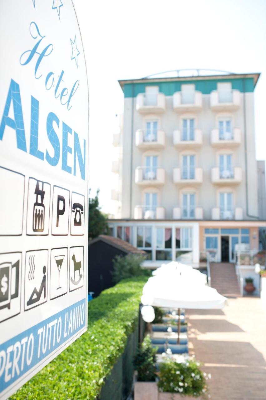 Hotel Alsen Ріміні Екстер'єр фото